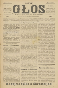 Nasz Głos : dziennik narodowo-antysemicki, poświęcony polityce, literaturze i sztukom pięknym. R.2, 1902, nr 97 - wydanie popołudniowe