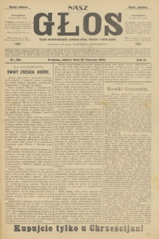 Nasz Głos : dziennik narodowo-antysemicki, poświęcony polityce, literaturze i sztukom pięknym. R.2, 1902, nr 103 - wydanie popołudniowe