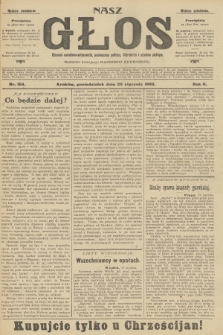 Nasz Głos : dziennik narodowo-antysemicki, poświęcony polityce, literaturze i sztukom pięknym. R.2, 1902, nr 104 - wydanie popołudniowe