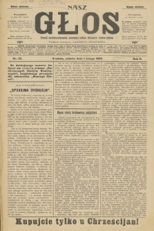 Nasz Głos : dziennik narodowo-antysemicki, poświęcony polityce, literaturze i sztukom pięknym. R.2, 1902, nr 115 - wydanie popołudniowe