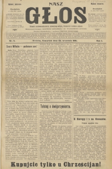 Nasz Głos : dziennik narodowo-antysemicki, poświęcony polityce, literaturze i sztukom pięknym. R.1, 1901, nr 9 - wydanie wieczorne