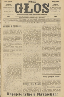 Nasz Głos : dziennik narodowo-antysemicki, poświęcony polityce, literaturze i sztukom pięknym. R.1, 1901, nr 21 - wydanie popołudniowe