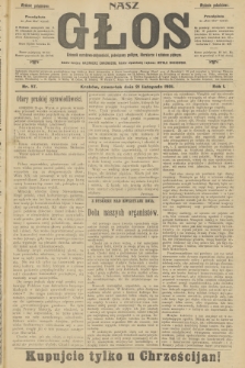 Nasz Głos : dziennik narodowo-antysemicki, poświęcony polityce, literaturze i sztukom pięknym. R.1, 1901, nr 57 - wydanie popołudniowe