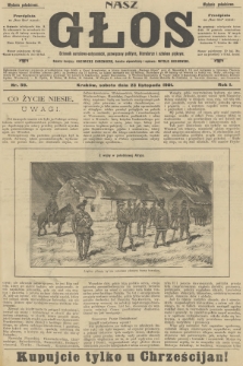 Nasz Głos : dziennik narodowo-antysemicki, poświęcony polityce, literaturze i sztukom pięknym. R.1, 1901, nr 59 - wydanie popołudniowe