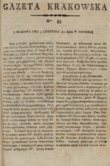 Gazeta Krakowska. 1811, nr 88