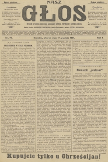 Nasz Głos : dziennik narodowo-antysemicki, poświęcony polityce, literaturze i sztukom pięknym. R.1, 1901, nr 79 - wydanie popołudniowe