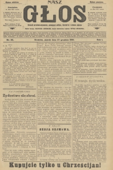 Nasz Głos : dziennik narodowo-antysemicki, poświęcony polityce, literaturze i sztukom pięknym. R.1, 1901, nr 86 - wydanie popołudniowe