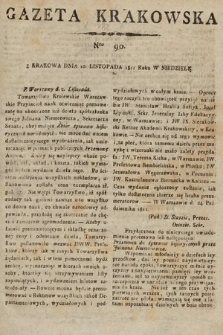 Gazeta Krakowska. 1811, nr 90