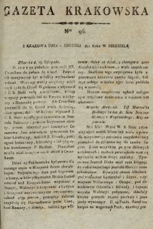 Gazeta Krakowska. 1811, nr 96