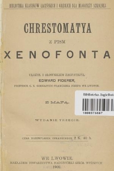 Chrestomatya z pism Xenofonta