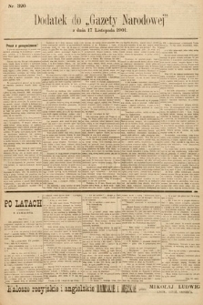 Gazeta Narodowa. 1901, nr 320