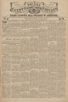 Gazeta Polska Chicago : pismo ludowe dla Polonii w Ameryce. R.28, 1900, No. 10