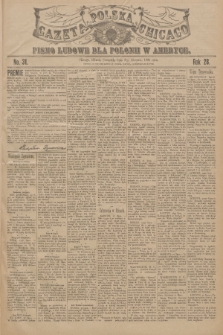 Gazeta Polska Chicago : pismo ludowe dla Polonii w Ameryce. R.28, 1900, No. 31