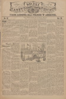Gazeta Polska Chicago : pismo ludowe dla Polonii w Ameryce. R.28, 1900, No. 32