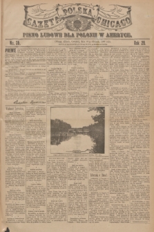 Gazeta Polska Chicago : pismo ludowe dla Polonii w Ameryce. R.28, 1900, No. 35