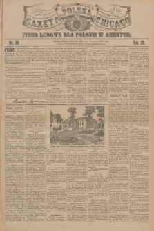 Gazeta Polska Chicago : pismo ludowe dla Polonii w Ameryce. R.28, 1900, No. 36