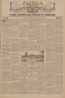 Gazeta Polska Chicago : pismo ludowe dla Polonii w Ameryce. R.28, 1900, No. 38