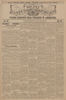 Gazeta Polska Chicago : pismo ludowe dla Polonii w Ameryce. R.28, 1900, No. 44