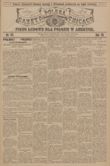 Gazeta Polska Chicago : pismo ludowe dla Polonii w Ameryce. R.28, 1900, No. 45