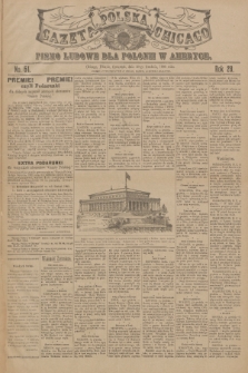 Gazeta Polska Chicago : pismo ludowe dla Polonii w Ameryce. R.28, 1900, No. 51