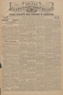 Gazeta Polska Chicago : pismo ludowe dla Polonii w Ameryce. R.28, 1900, No. 52