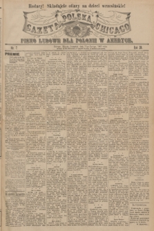 Gazeta Polska Chicago : pismo ludowe dla Polonii w Ameryce. R.30, 1902, No. 7