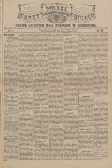 Gazeta Polska Chicago : pismo ludowe dla Polonii w Ameryce. R.30, 1902, No. 15