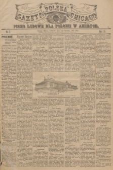 Gazeta Polska Chicago : pismo ludowe dla Polonii w Ameryce. R.31, 1903, No. 2