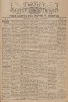 Gazeta Polska Chicago : pismo ludowe dla Polonii w Ameryce. R.31, 1903, No. 8