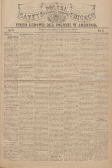 Gazeta Polska Chicago : pismo ludowe dla Polonii w Ameryce. R.31, 1903, No. 15