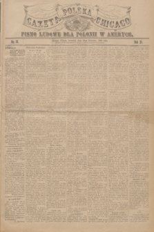 Gazeta Polska Chicago : pismo ludowe dla Polonii w Ameryce. R.31, 1903, No. 16
