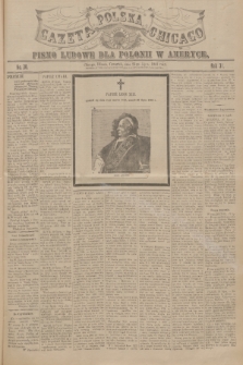 Gazeta Polska Chicago : pismo ludowe dla Polonii w Ameryce. R.31, 1903, No. 30