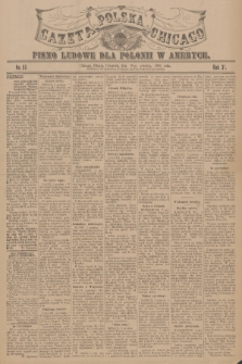 Gazeta Polska Chicago : pismo ludowe dla Polonii w Ameryce. R.31, 1903, No. 50