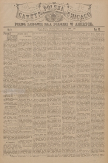 Gazeta Polska Chicago : pismo ludowe dla Polonii w Ameryce. R.32, 1904, No. 9