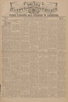 Gazeta Polska Chicago : pismo ludowe dla Polonii w Ameryce. R.32, 1904, No. 25