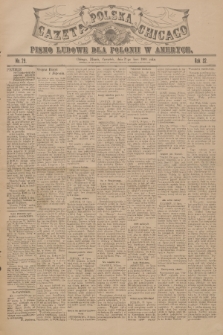 Gazeta Polska Chicago : pismo ludowe dla Polonii w Ameryce. R.32, 1904, No. 29