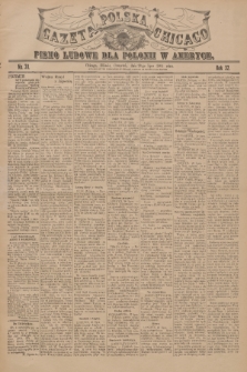 Gazeta Polska Chicago : pismo ludowe dla Polonii w Ameryce. R.32, 1904, No. 30