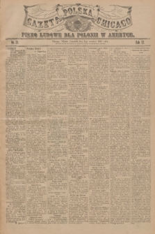 Gazeta Polska Chicago : pismo ludowe dla Polonii w Ameryce. R.32, 1904, No. 35