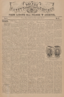 Gazeta Polska Chicago : pismo ludowe dla Polonii w Ameryce. R.32, 1904, No. 39