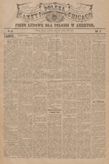 Gazeta Polska Chicago : pismo ludowe dla Polonii w Ameryce. R.32, 1904, No. 48