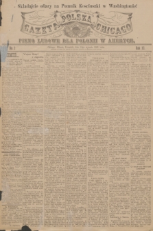 Gazeta Polska Chicago : pismo ludowe dla Polonii w Ameryce. R.33, 1905, No. 2