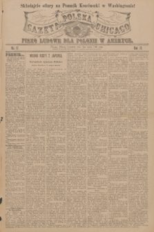 Gazeta Polska Chicago : pismo ludowe dla Polonii w Ameryce. R.33, 1905, No. 10