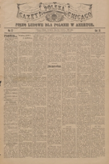 Gazeta Polska Chicago : pismo ludowe dla Polonii w Ameryce. R.33, 1905, No. 23