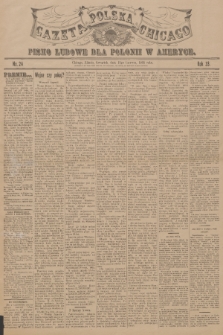 Gazeta Polska Chicago : pismo ludowe dla Polonii w Ameryce. R.33, 1905, No. 24