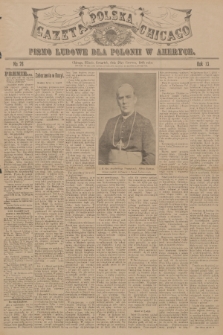Gazeta Polska Chicago : pismo ludowe dla Polonii w Ameryce. R.33, 1905, No. 26