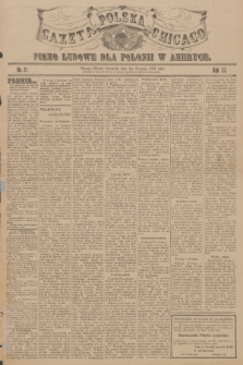 Gazeta Polska Chicago : pismo ludowe dla Polonii w Ameryce. R.33, 1905, No. 31
