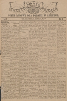 Gazeta Polska Chicago : pismo ludowe dla Polonii w Ameryce. R.33, 1905, No. 37