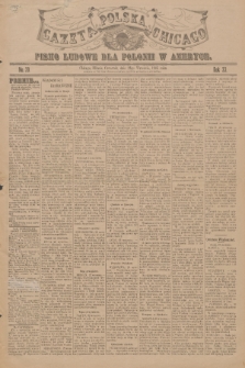 Gazeta Polska Chicago : pismo ludowe dla Polonii w Ameryce. R.33, 1905, No. 39