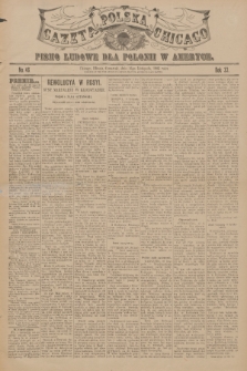 Gazeta Polska Chicago : pismo ludowe dla Polonii w Ameryce. R.33, 1905, No. 46