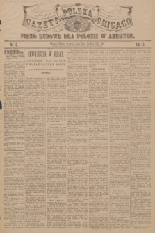 Gazeta Polska Chicago : pismo ludowe dla Polonii w Ameryce. R.33, 1905, No. 52
